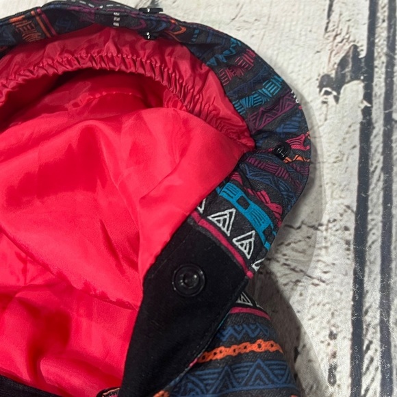 Roxy Snowboarding Ski Skiing Hooded Girls Youth Boys Coat Winter Jacket - Picture 3 of 10